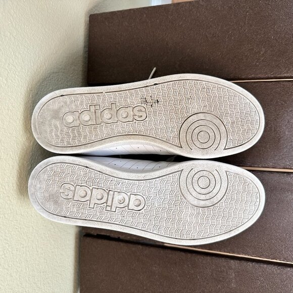 ADIDAS VS ADVANTAGE Sneakers Court Shoes Silver Stripe - 8.5 - Picture 8 of 9